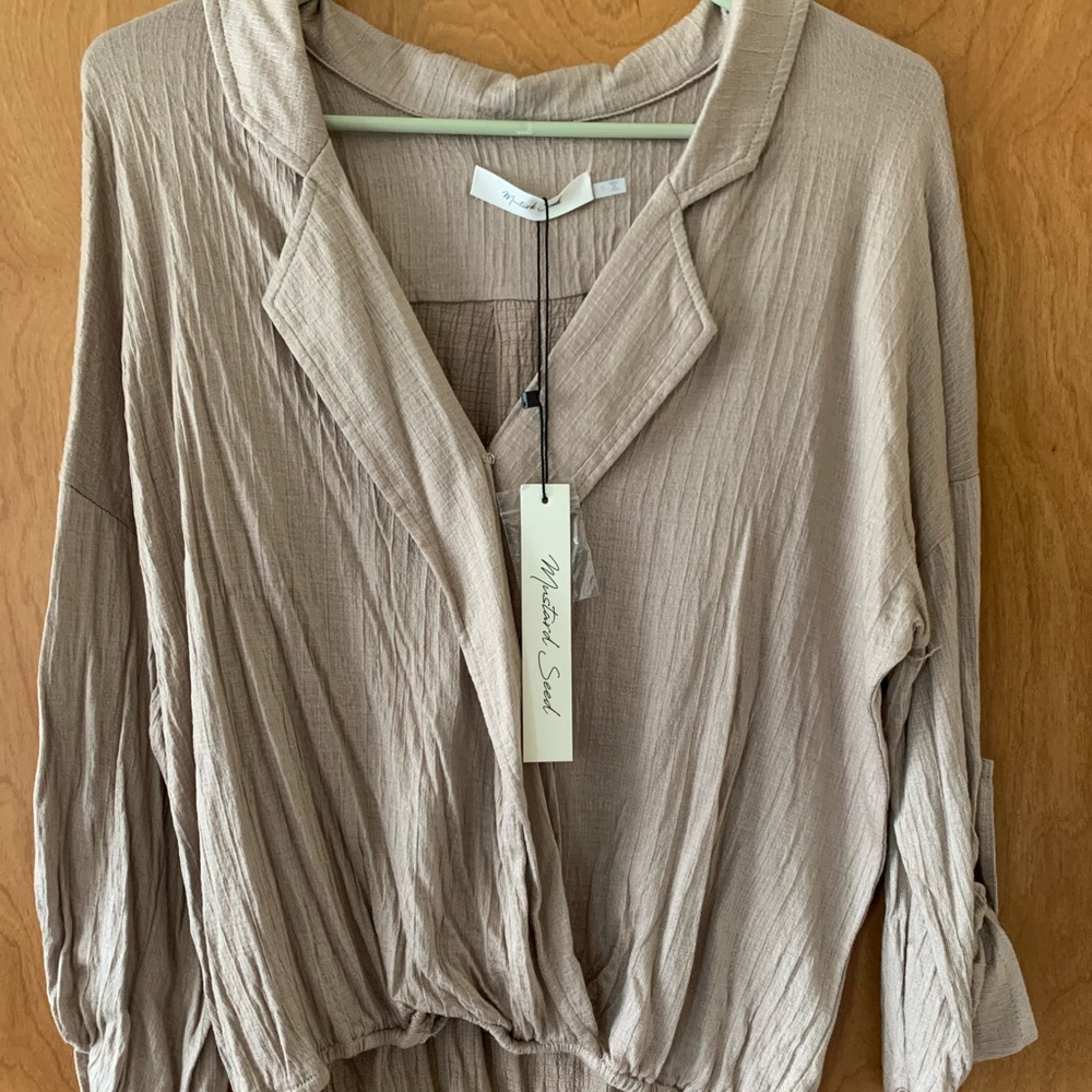 Brand new with tags Mustard Seed Blouse